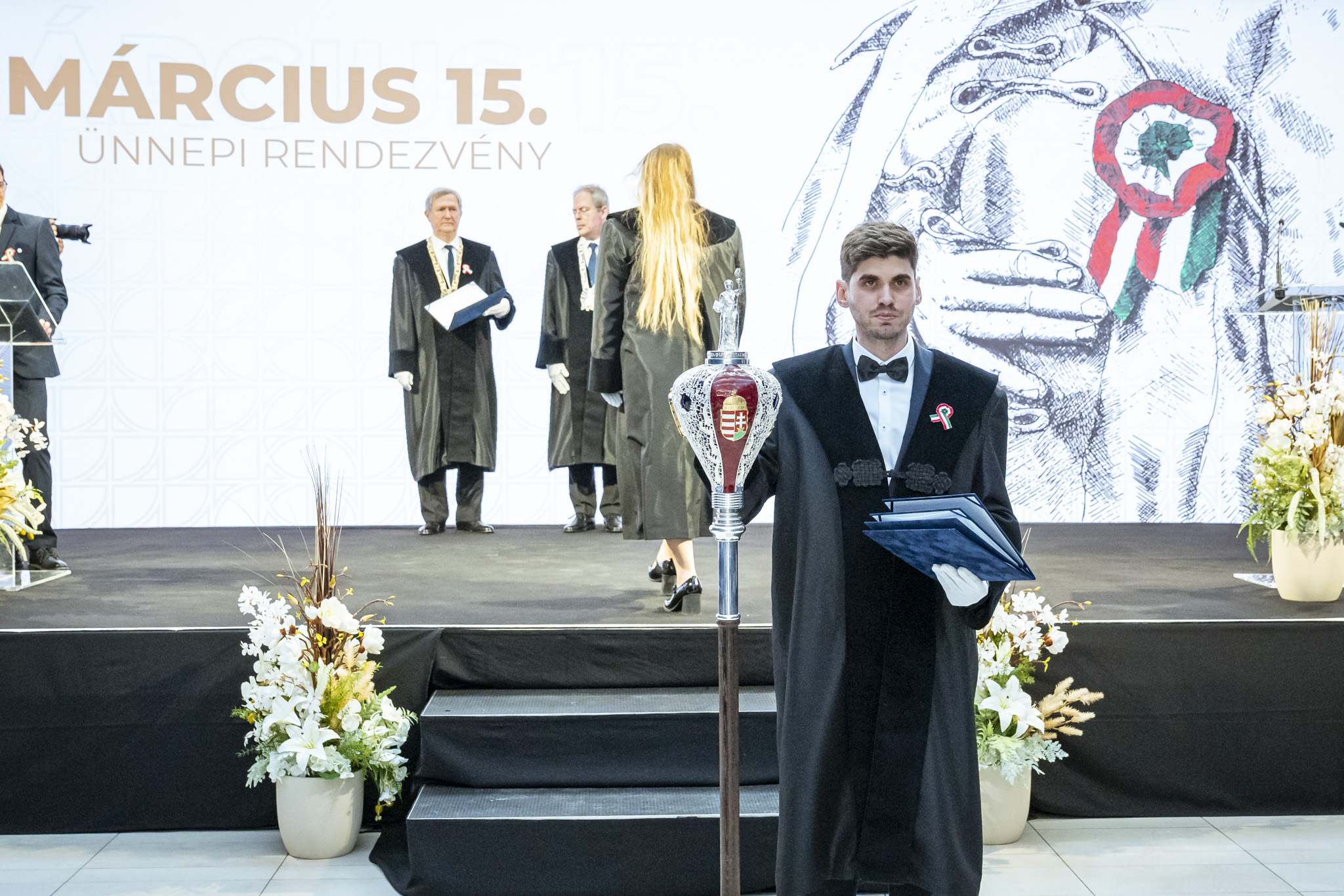 Doctoral gallery: The ceremony was completed by the conferral of doctoral degrees (Photo: András Adorján, Gergely Nagy / Széchenyi István University)